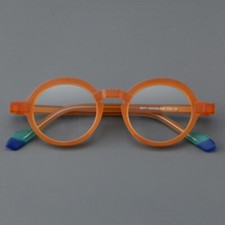 Deluxe Retro Acetate Round Reading Glasses Fashion Women Men Readers