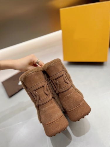 Tod's Damen schwere Fleece rutschfeste Plateau Schneestiefel - Bild 14 von 28