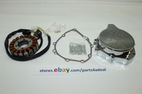 Hayabusa Engine Magneto Stator Chrome Kanji Cover And Gasket 08-14 Gsx1300r Hayabusa Engine Magneto Stator Chrome Kanji Cover And Gasket 08-14 Gsx1300r