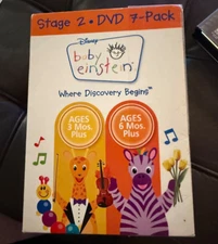 BABY EINSTEIN STAGE 2 - DVD 7 PACK 2007