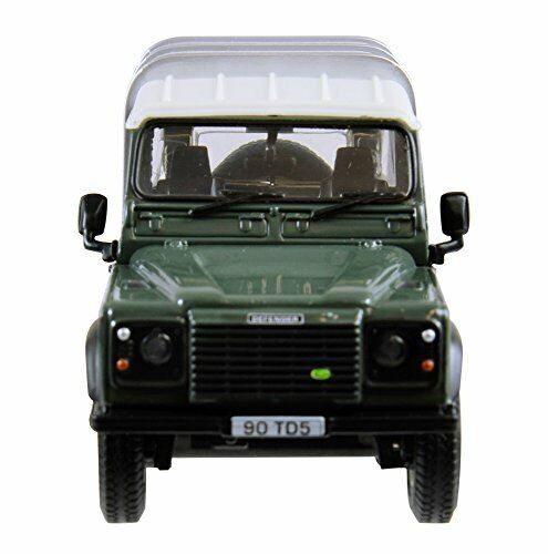 Britains 1:32 Green Land Rover Defender 90 with Canopy (42732) - Picture 3 of 5