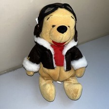 Disney Beanie Mini Bean Bag Plush-Pilot Pooh-Winnie The Pooh-8" Tall-NWT