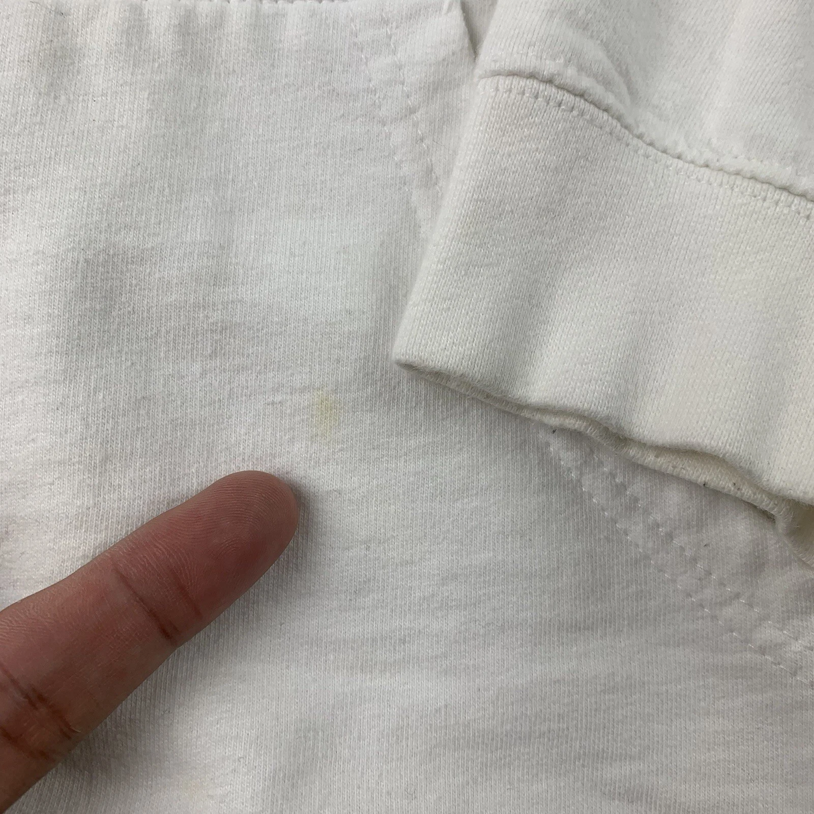 A BATHING APE (BAPE) Felpa con cappuccio Anti Social Social Club ASSC adulto grande bianca USA