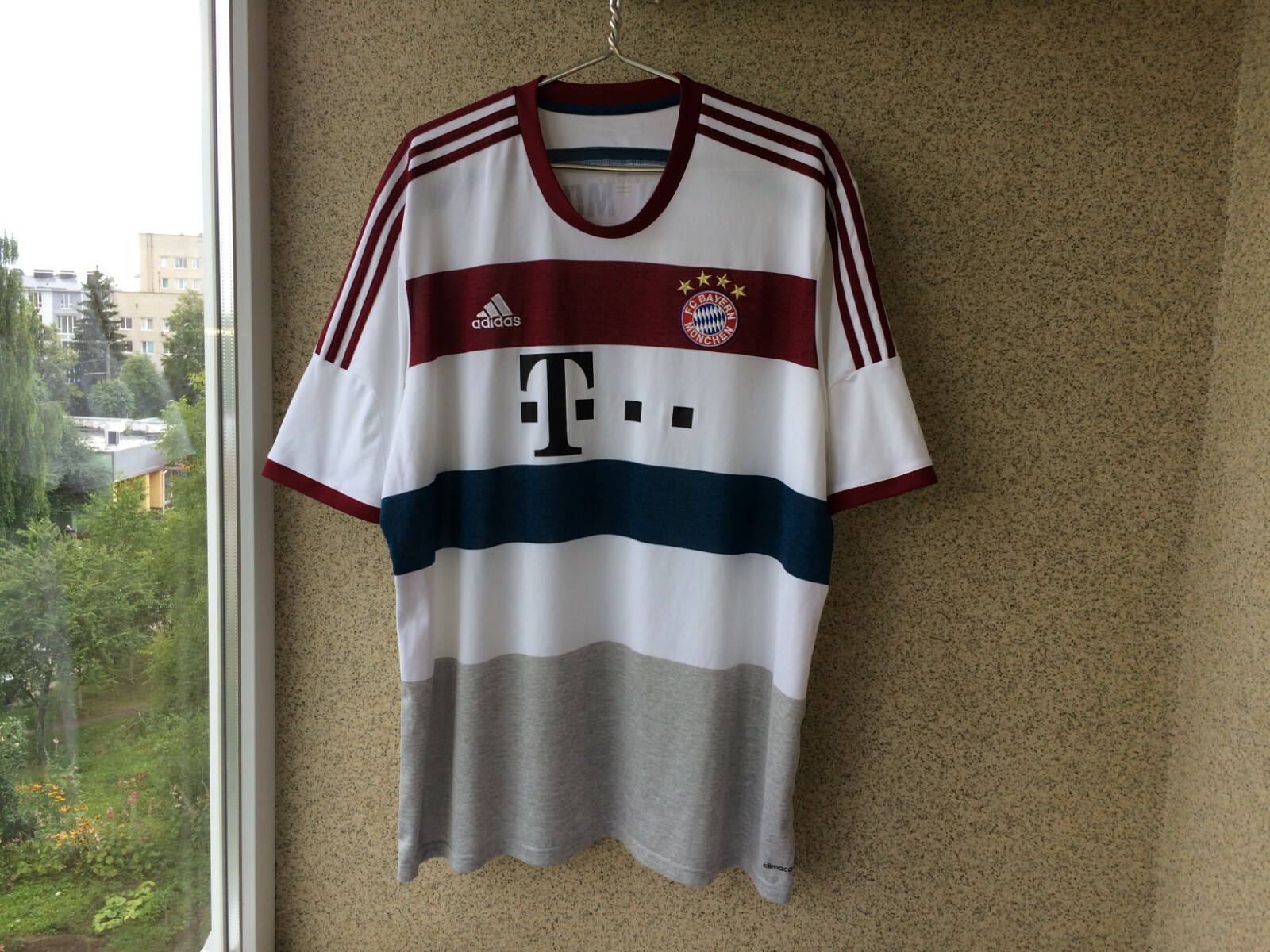 Bayern Munich Away football shirt 20142015 Jersey 3XL Adidas Soccer Germany Bayern Munich Away football shirt 20142015 Jersey 3XL Adidas Soccer Germany