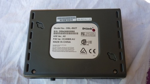 D-Link DSL-502T Router Modem - Picture 2 of 2