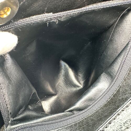 Vintage GUCCI Diana Bag Leather Bamboo Handle Tote Black Authentic - Picture 15 of 23