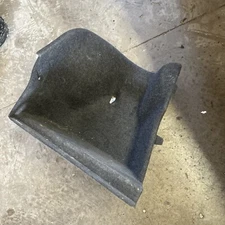 BMW E60 M54 B25 iDrive RWD Trunk Rear Left Corner Trim Black 51477058155