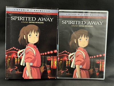 Spirited Away (DVD, 2002) English Dub With Slipcover And Insert Pre Owned Good