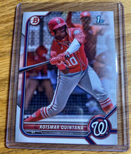 ROISMAR QUINTANA 2022 Bowman 1st Prospects Base Card Washington Nationals #BP-83