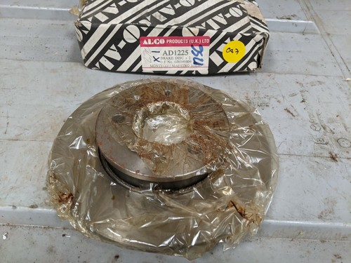 ALCO BRAKE DISC ( SINGLE ) AD6223 FITS ROVER METRO MAESTRO MONTEGO - 第 1/2 張圖片