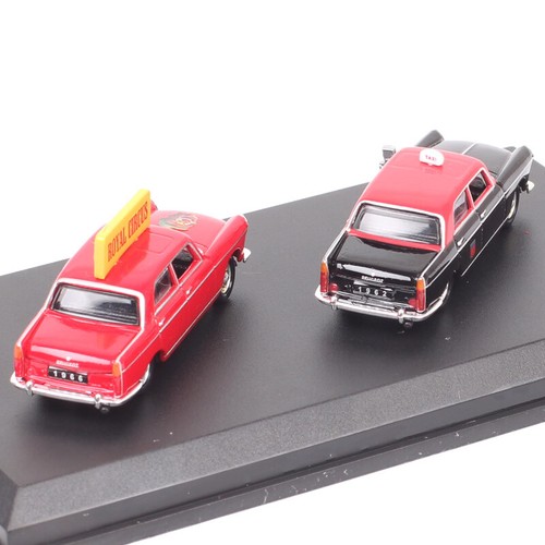 1/87 Universal Hobbies Peugeot 404 Berline Taxi Car Circus 1962 Diecast Model - Picture 8 of 13