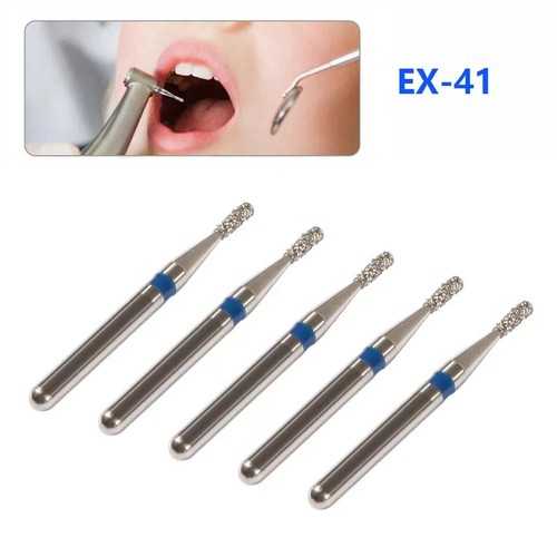Dental Diamond FG High Speed Burs for Polishing Smoothing Teeth Polishers 50 Pcs - Picture 112 of 116