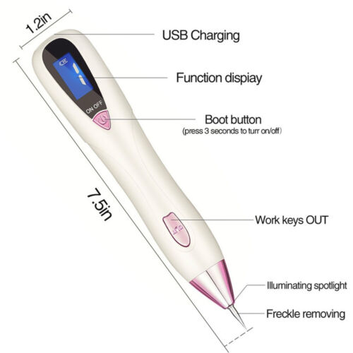 Electric Laser Plasmas Portable Tag Remover Skin Pen Skin Care Darkspot Remover - Picture 4 of 16