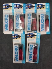 (6) Velcro 18 in. x 1 in. Hook and Loop All Purpose Strap (Pack of 2 Straps)