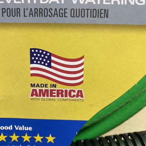 Swan SNWF580 mittelschwerer Gartenschlauch, 5/8 Zoll Innendurchmesser 80 Fuß L, grün - Bild 4 von 6