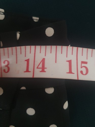 LAUREN Ralph Lauren BLACK Spotty Dotty Polka Dot Shorts 10/12 uk Pockets 29" W - Picture 10 of 10