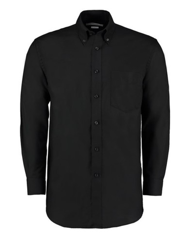 Camisa Oxford Kustom Kit Workplace Para Hombres Mangas Largas Calce Clásico Fácil Hierro - Imagen 9 de 16