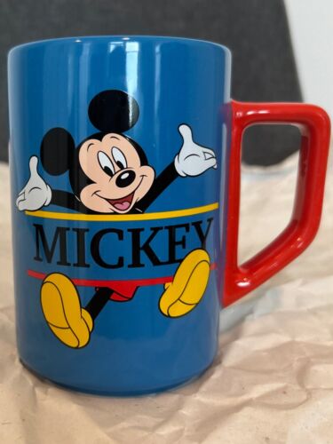 Disney Parks Walt Disney World Mickey Mouse Ceramic Coffee Mug NEW 2025 Blue
