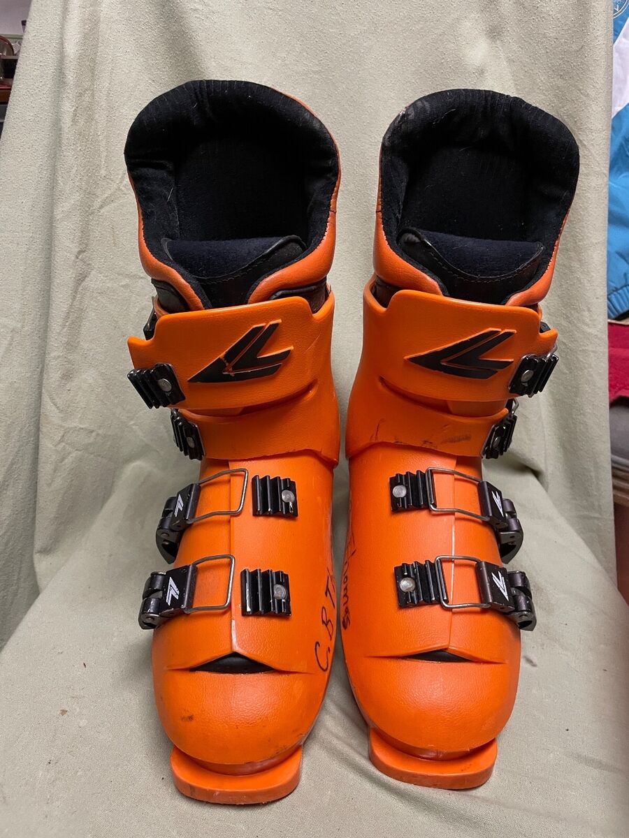 Orange ski boots sale