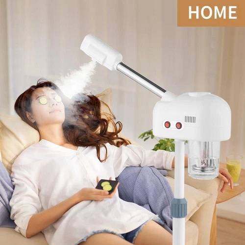 2in1Facial Steamer and 3 X Magnifying Lamp Beauty Spa Skin Care White - Picture 9 of 12