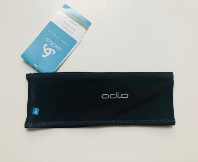 NWT Odlo Light Handband Unisex Black Comfort