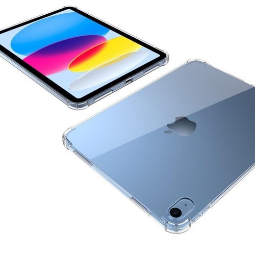 For iPad 10/9/8/7/6/5th Gen Mini Air Pro 11 Shockproof Clear Soft TPU Case Cover - Picture 5 of 24