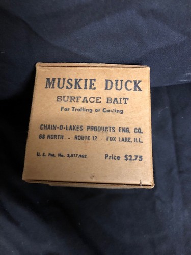 Vintage Moschus Ente von Chain O Lakes Produkte - Bild 4 von 7