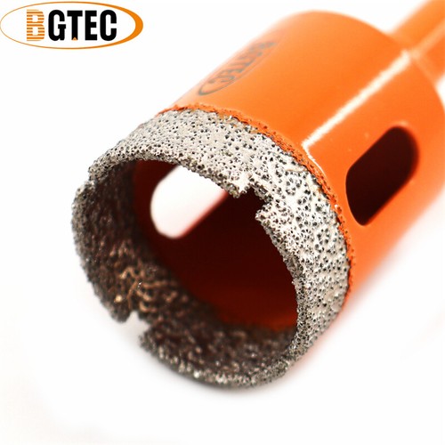 Brocas triangulares de diamante de 20 mm 2 piezas taladro cortador de albañilería de cerámica de granito - Imagen 5 de 8