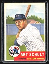 1953 Topps - #167 Art Schult (RC)