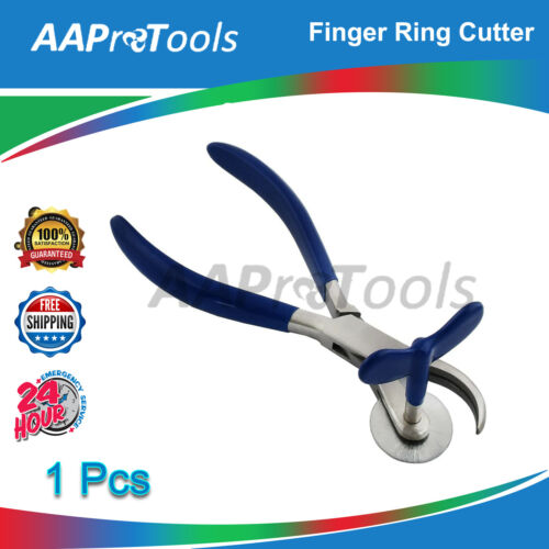 AA PRO: Heavy Duty Finger Ring Cutter Pvc Blue Dep Emergency First Aid Jewellery - Picture 2 of 3