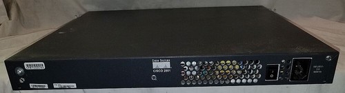 Cisco 2801 Zintegrowane usługi Router CISCO2801 V04 64MB Flash z kablem zasilającym - Zdjęcie 6 z 9