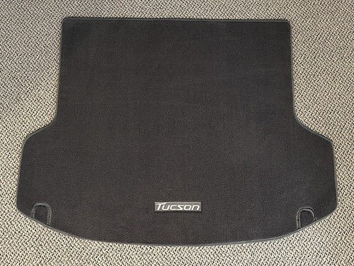 2013 OEM Hyundai Tucson Black Capet Trunk Cargo Floor Mat Original fit 2010-2015 - Picture 6 of 6