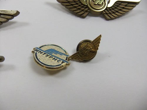 Pins de aerolínea Pan Am AA Continental TWA USSR Northwestern Delta - Imagen 4 de 12