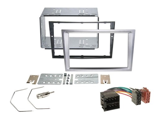 JVC KW-M180DBT 2DIN DAB+ Autoradio für Opel Corsa C 2000-2006 Aluminium - Bild 2 von 5