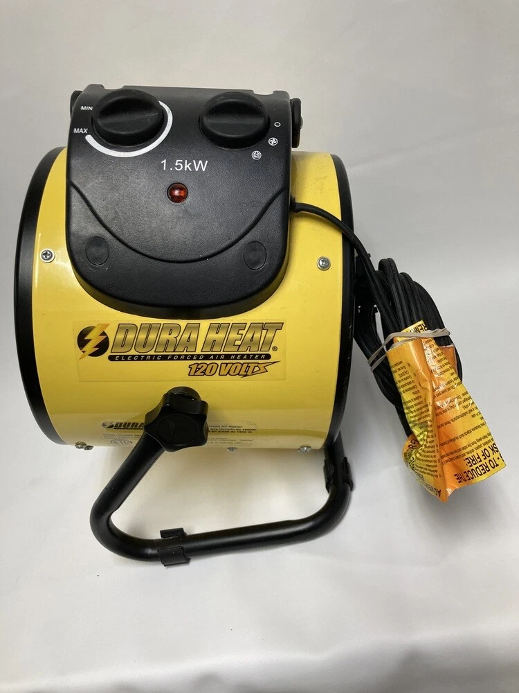 DURA HEAT ELECTRIC FORCED AIR HEATER 120 VOLTS MOD EUH1500 | eBay