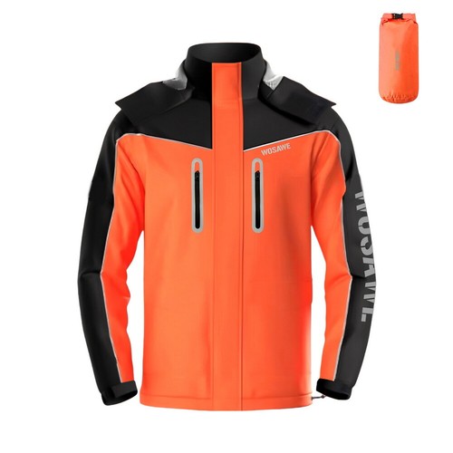 Men Cycling Rain Jacket Windbreaker Reflective Windproof MTB Road Bike Wind Coat - Picture 17 of 18