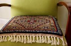HANDMADE VINTAGE WOOL TURKISH CARPETS, SET OF TWO (2)