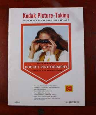 テスト KODAK 1972 COUNTER CATALOG, 76 PAGES/cks/215531 | eBay