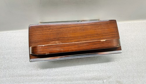 1980 MERCEDES SL R107 ASHTRAY WOOD ZEBRANO SLC C107 - Picture 2 of 5
