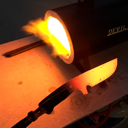 DEVIL-FORGE DFPROF5 Gas Propane Forge Farrier Burner Furnace +Tongs AU (NEW) - Bild 12 von 14
