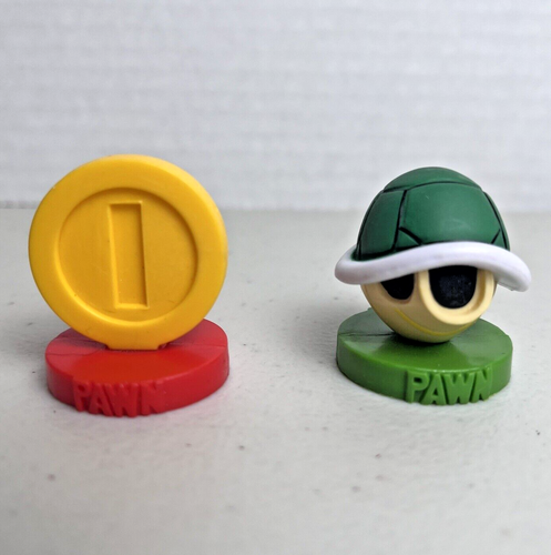 Nintendo Super Mario Bros Chess Set Replacement Piece Birdo & Yoshi Cake Toppers - Picture 9 of 13