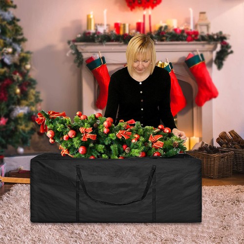 Christmas Tree Storage Bag - Fits 7ft Tall Xmas Trees Heavy Duty Waterproof Bag - Picture 17 of 22