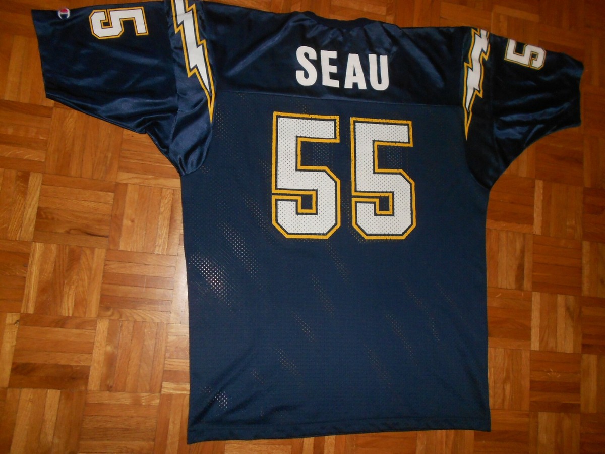 SEAU #55 SAN DIEGO CHARGERS CHAMPION SIZE 48 MADE IN USA