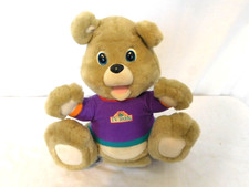 TV Teddy First Interactive Talking Friend Plush Bear Toy 1993