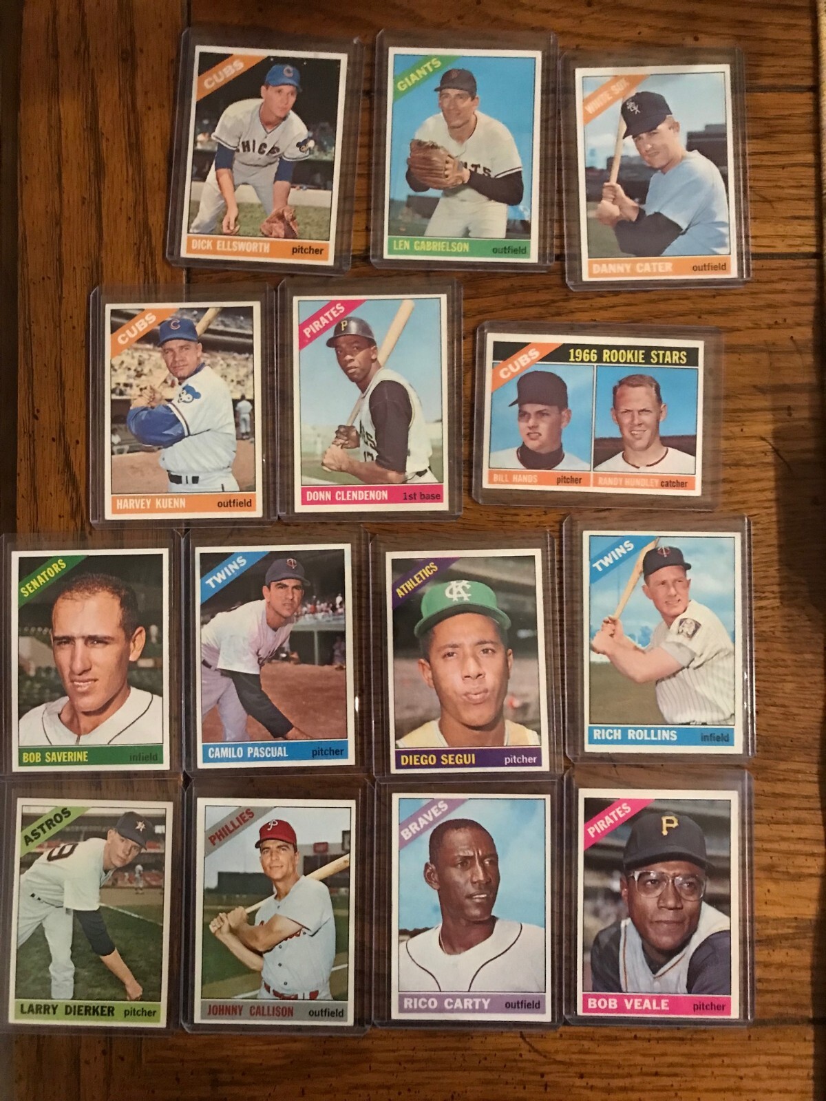Larry Dierker 1966 Topps Baseball Card (2435)