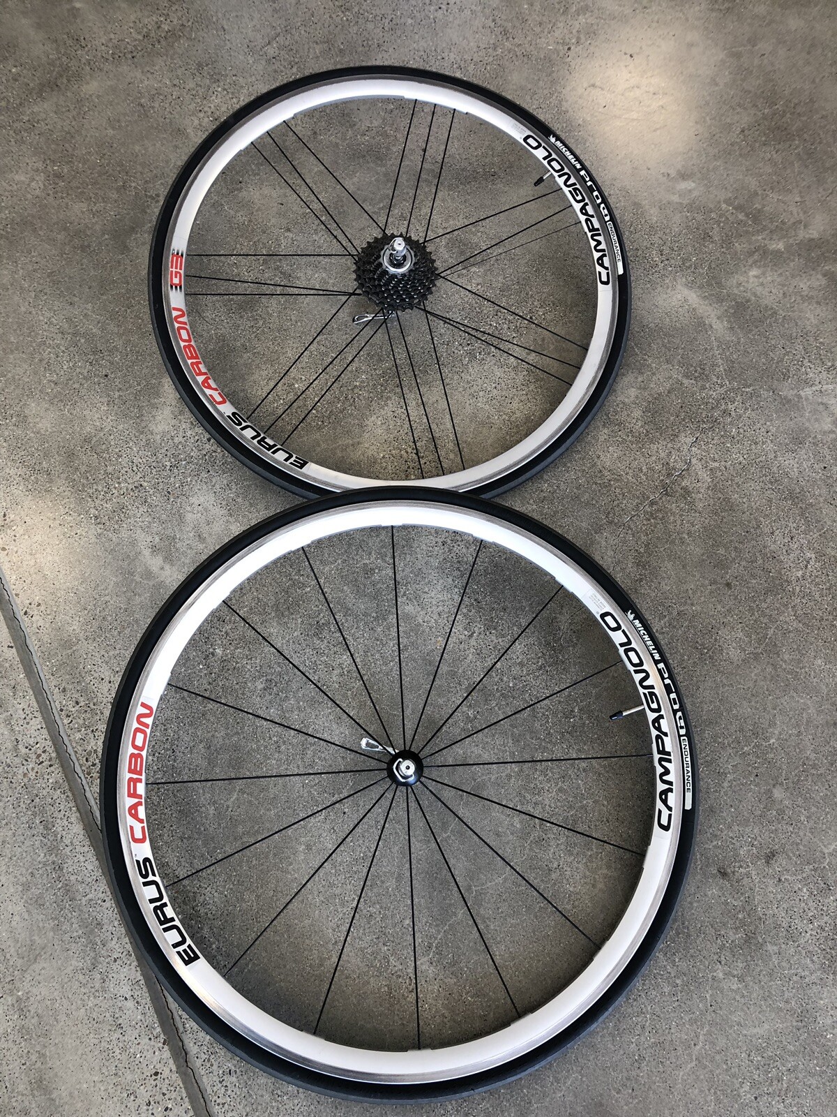 Campagnolo Eurus carbon G3 Wheelset Campagnolo Eurus carbon G3 Wheelset