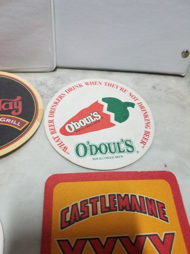LOTTO VARIETÀ BAR COASTER 6 MONTAGNE RUSSE RUBINO MARTEDÌ SOLE BIRRA O'DOULS + ALTRO - Foto 6 di 7
