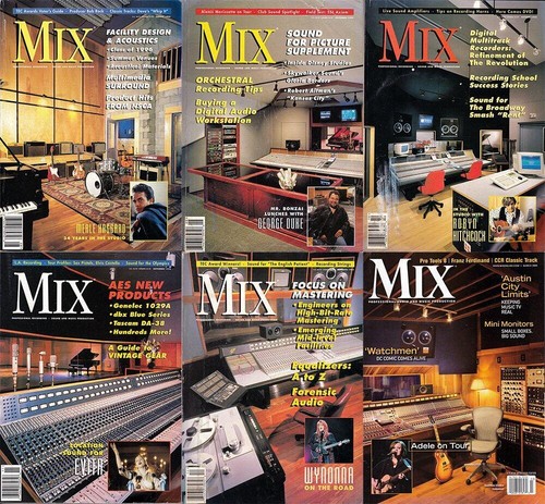 6 MIX Magazines 1996 2009 Devo Robyn Hitchcok Sex Pistols Adele Alanis Morrisset