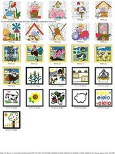 241 FARM ANIMALS 4 COLLECTIONS EMBROIDERY MACHINE DESIGNS PES USB