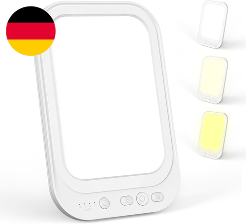 Tageslichtlampe 10000 Lux, Lichttherapielampe Mit 4 Timern & 5 Helligkeitsstufen - Bild 11 von 12